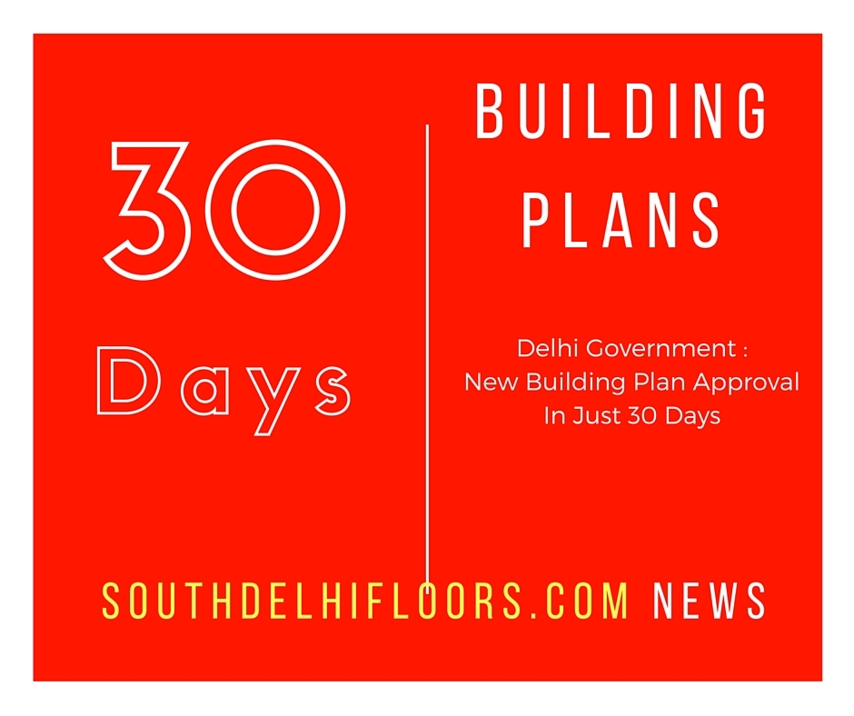 delhi building plan sanction