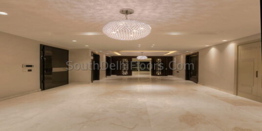 10,000 Sq Ft Duplex in GK-2, 1000 Yards Basement and Ground Duplex with Pool