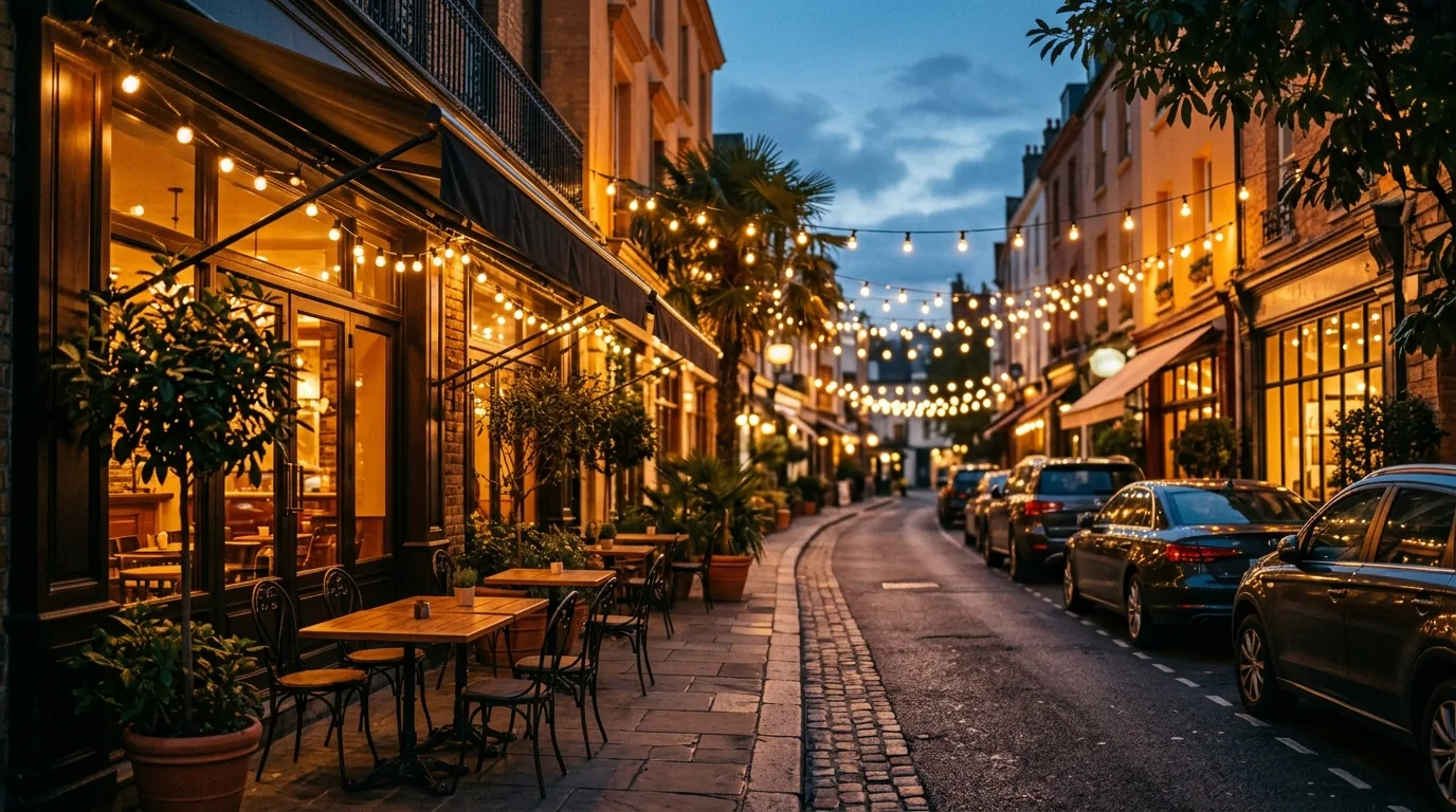 Defence Colony Market cafes and restaurants, a key draw for property in Defence Colony