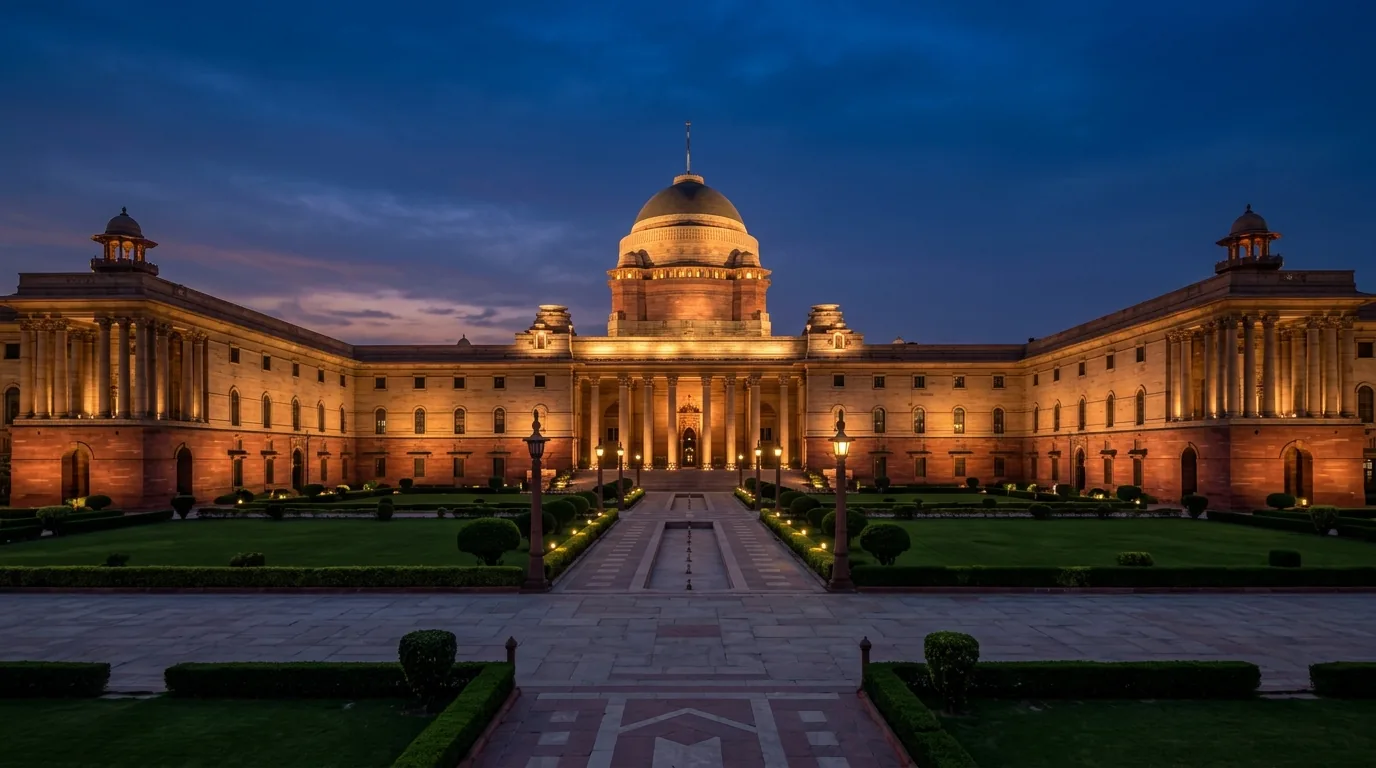 Delhi government administrative building representing the 2026 circle rate revision under review