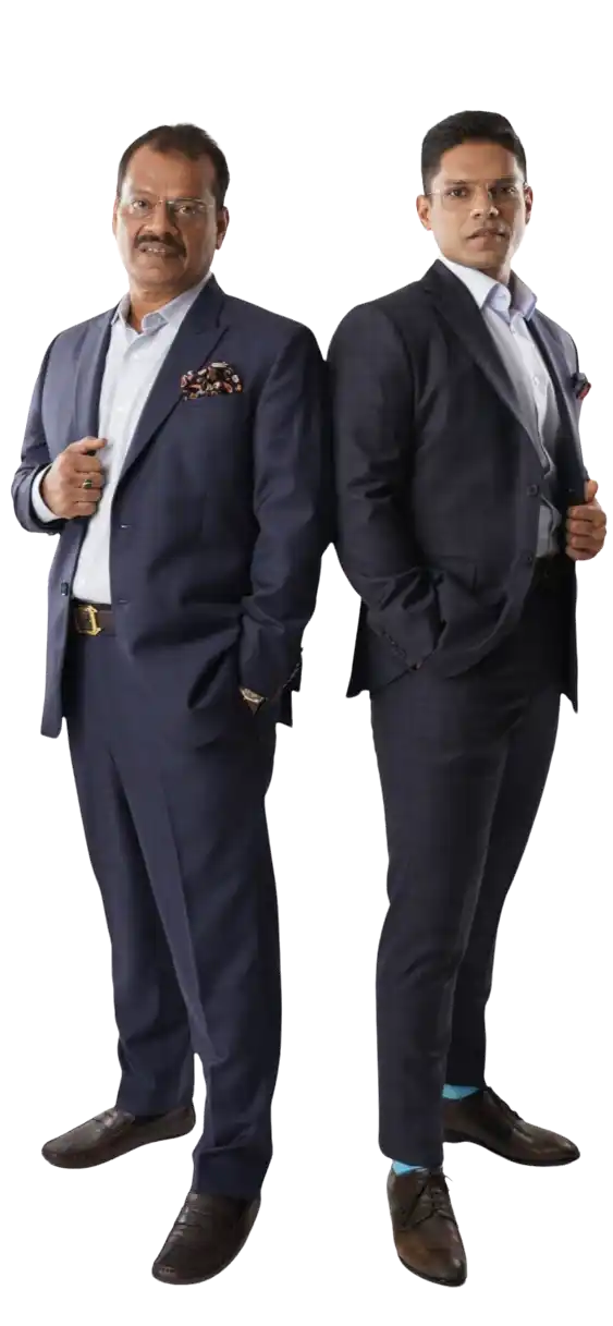 Pramod Aggarwal and Shashank Singhal, the leadership of Ekum Homes, builders in South Delhi