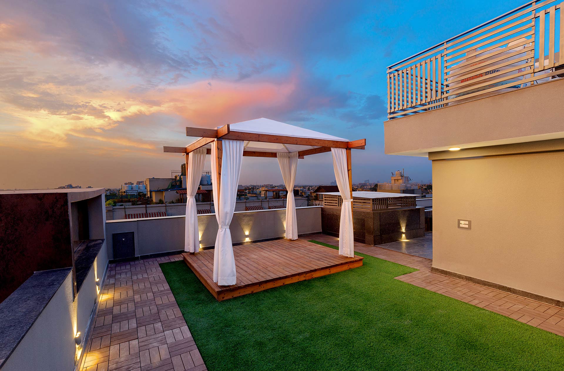 Indus Homes premium residence exterior, Greater Kailash II