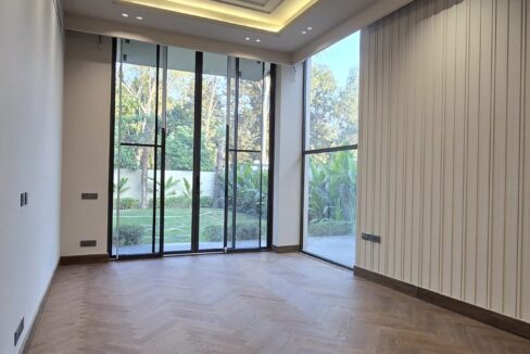 Indus Homes Corner Glass Bedroom