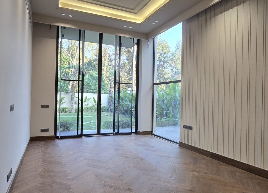 Indus Homes Corner Glass Bedroom