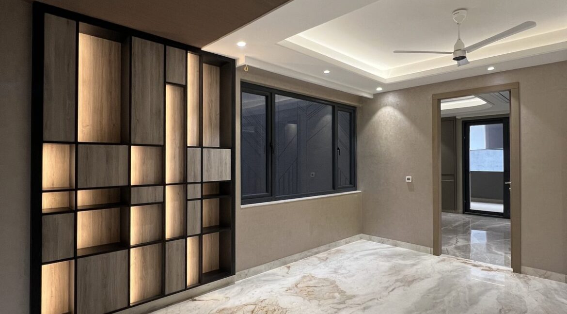 Metro Buildtech Backlit Wooden Grid Display Wall