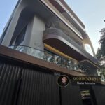 Basement and ground duplex builder floor with private pool for sale in Panchsheel Park, South Delhi — 500 sq yard 4 BHK