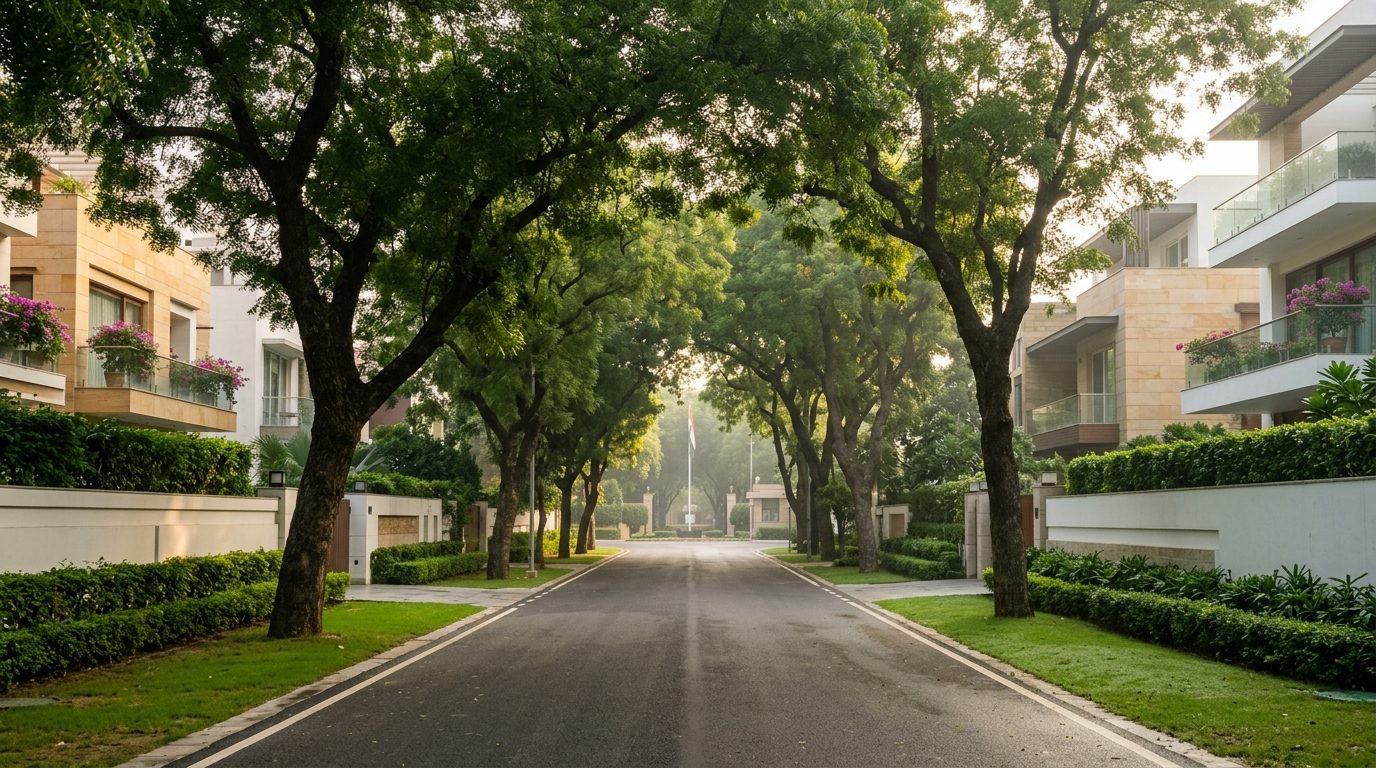 Property in Chanakyapuri &ndash; luxury builder floors on a tree-lined avenue in New Delhi&rsquo;s Diplomatic Enclave