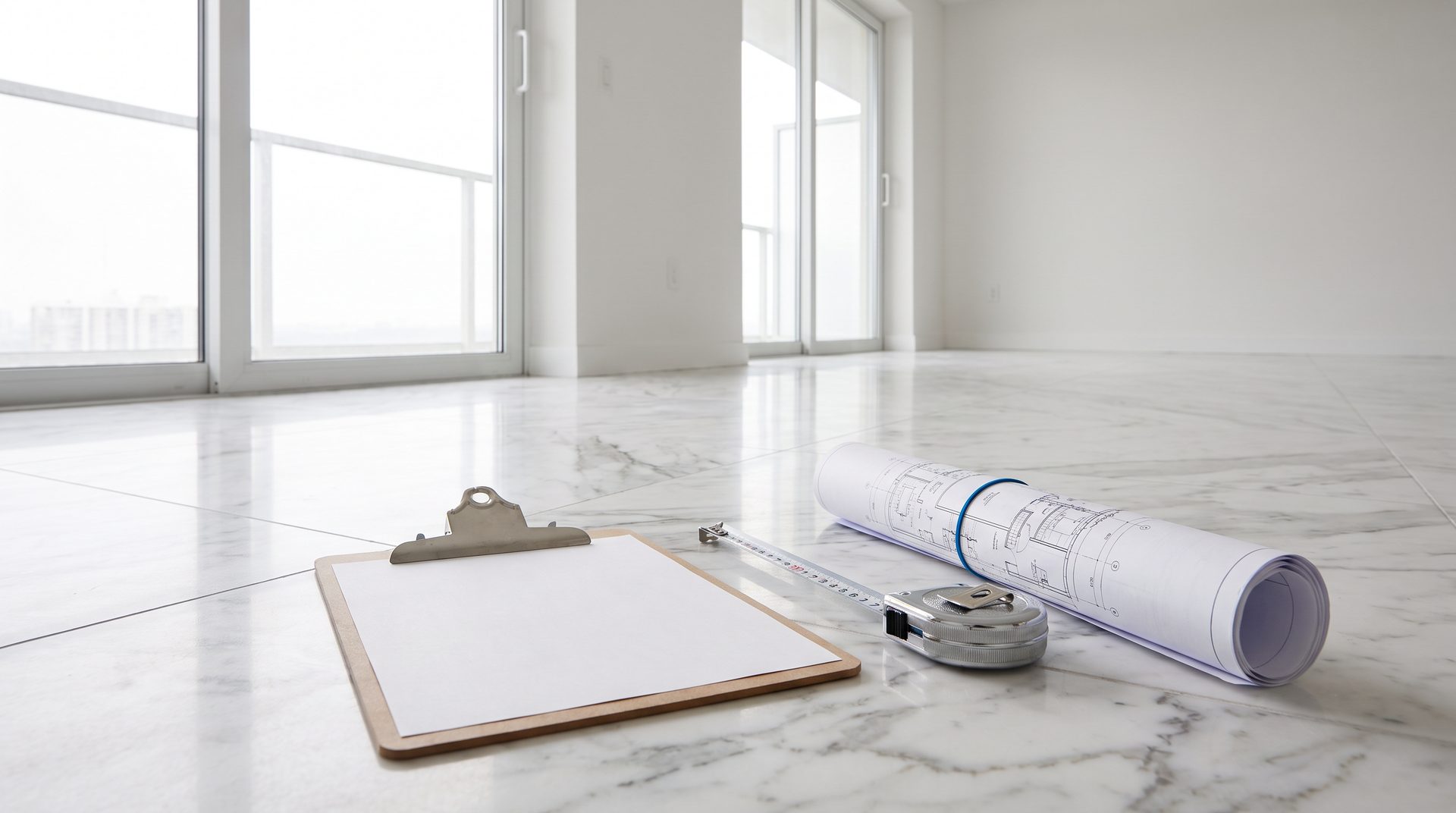 Verifying a completion certificate in Delhi &mdash; an architect compares the sanctioned plan and as-built drawings against the stilt parking of a South Delhi builder floor