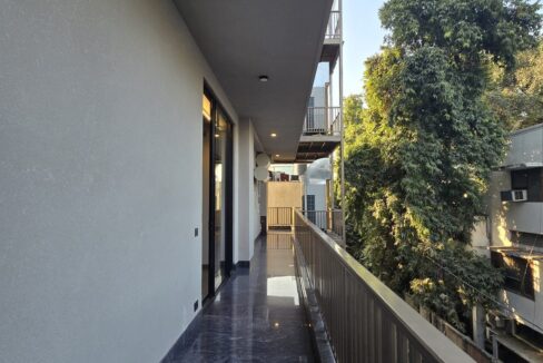 Ekum Homes Balcony With Metal Railing