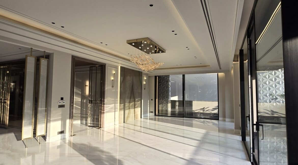 Ekum Homes Living Room With Glazed Wall