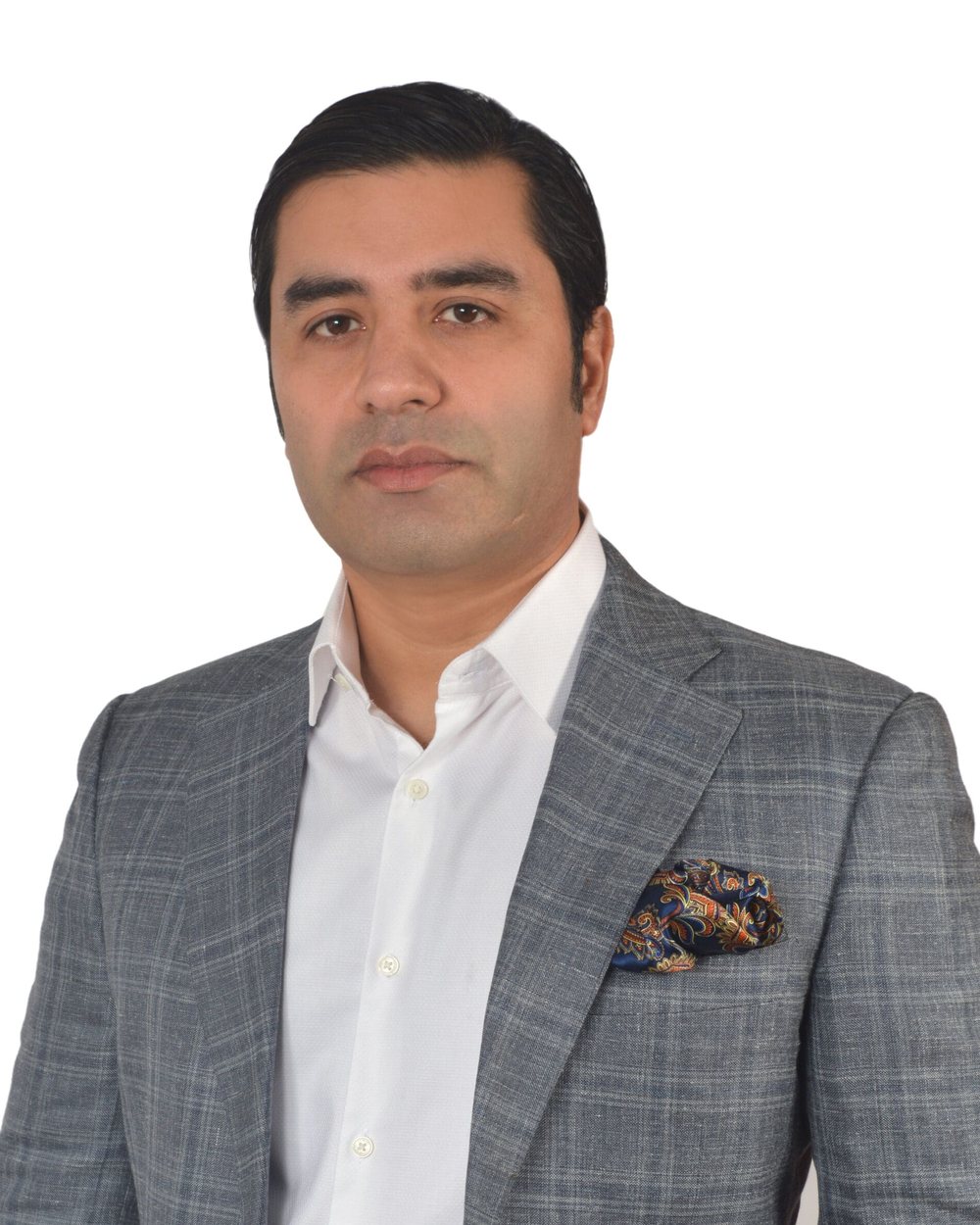 Portrait of Sandiep K Kataria (Sandeep Kataria), Director and face of Katarias / Kataria Buildcon, luxury builders in South Delhi