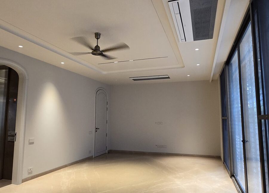 RS Buildtech Bedroom with Floor-to-Ceiling Glazing | Builder Ravinder Singh Marwah