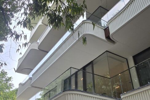 RS Buildtech Curved Balconies with Fluted Cladding | Developer Ravinder Singh Marwah
