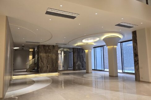 RS Buildtech Double-Height Lounge with Glass Gallery | Builder Ravinder Singh Marwah