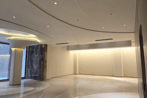 RS Buildtech Grand Hall with Flared Columns | Luxury Builder Floor by Ravinder Singh Marwah