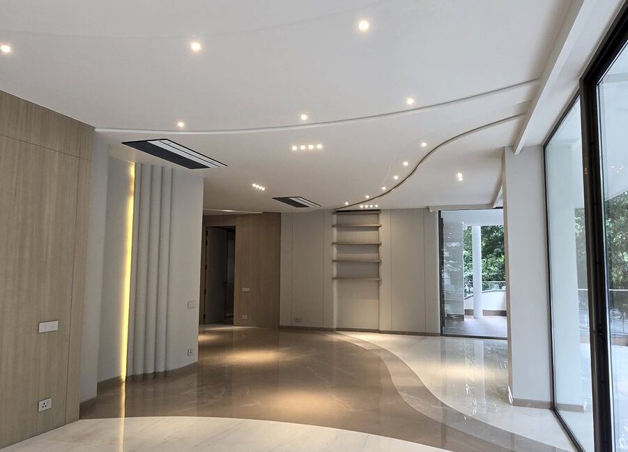 RS Buildtech Open Living and Dining Hall | Luxury Builder Floor by Ravinder Singh Marwah