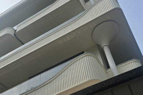 RS Buildtech Rounded Balconies and Flared Column | Builder Ravinder Singh Marwah