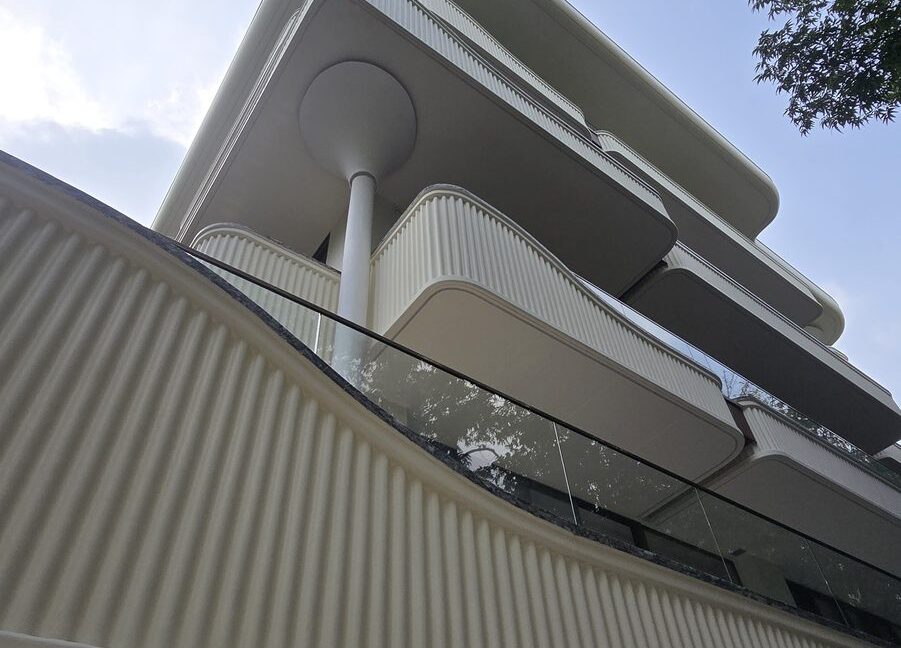 RS Buildtech Wave Fluted Parapet Facade | Luxury Property by Ravinder Singh Marwah