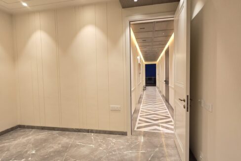 Windchimes Construction Bare Bedroom Corridor View At Night - Rajesh Kumar