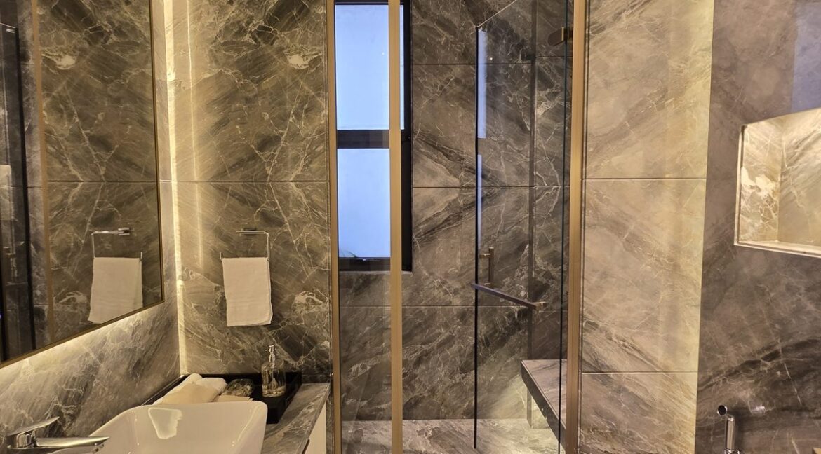 Windchimes Construction Bathroom Grey Marble Vanity - Rajesh Kumar