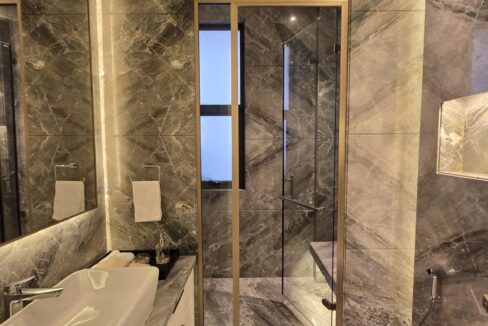 Windchimes Construction Bathroom Grey Marble Vanity - Rajesh Kumar
