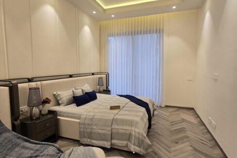 Windchimes Construction Bedroom Floor To Ceiling Curtains - Amrit Lal