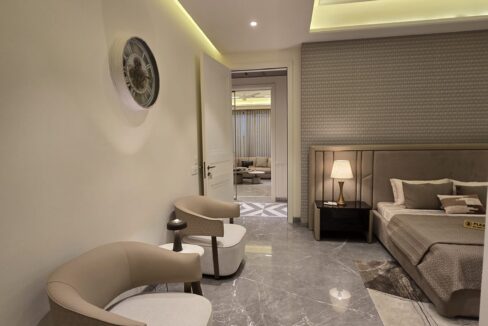 Windchimes Construction Bedroom Sitting Area Armchairs - Amrit Lal