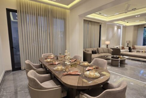 Windchimes Construction Dining Room Crystal Chandelier - Rajesh Kumar