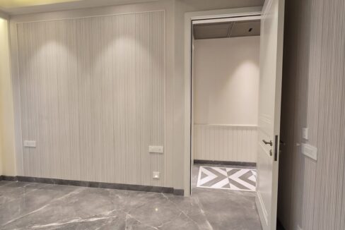 Windchimes Construction Empty Bedroom Ensuite Door At Night - Rajesh Kumar