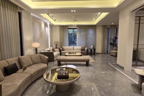 Windchimes Construction Formal Living Room Cove Ceiling - Rajesh Kumar