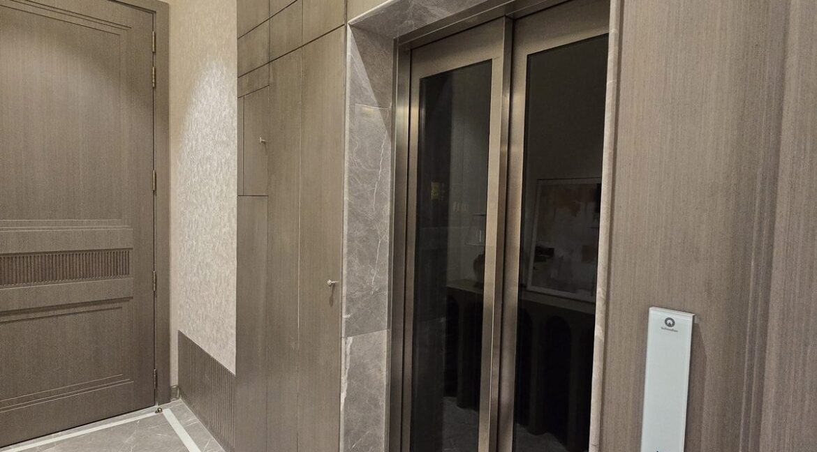 Windchimes Construction Lift Lobby Elevator Door - Surbhi Nandrajog