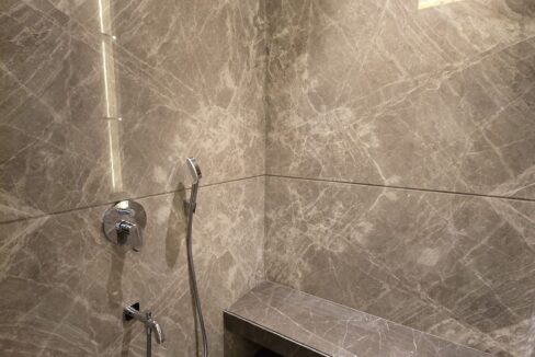 Windchimes Construction Shower Marble Bench - Amrit Lal