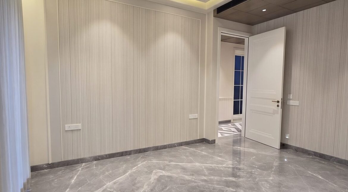 Windchimes Construction Vacant Bedroom Wide View At Night - Rajesh Kumar